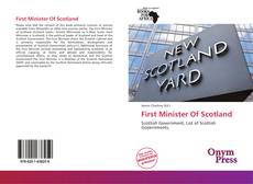 Bookcover of First Minister Of Scotland