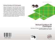 Buchcover von Richard Cockburn Of Clerkington