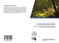 Portada del libro de Ferdinand Julius Cohn