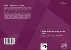 Bookcover of Global Food Security Act of 2009