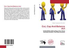 Обложка Cut, Cap And Balance Act