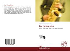Buchcover von Lex Humphries