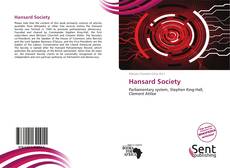 Обложка Hansard Society