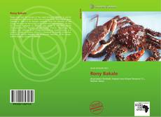 Bookcover of Rony Bakale