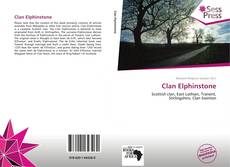 Portada del libro de Clan Elphinstone