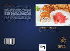 Capa do livro de Abdelkader Bakhti 