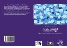 Societal Impact of Nanotechnology的封面