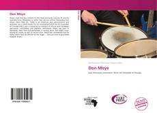 Buchcover von Don Moye