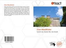 Bookcover of Clan MacAlister