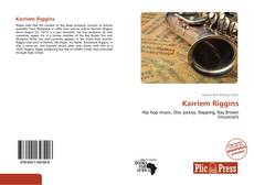 Capa do livro de Karriem Riggins 