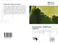 Alexandre Godefroy-Lebeuf kitap kapağı