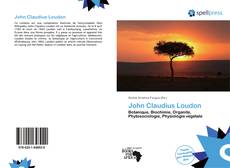 Bookcover of John Claudius Loudon