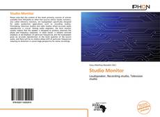Studio Monitor kitap kapağı