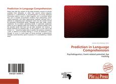 Capa do livro de Prediction in Language Comprehension 