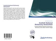 Capa do livro de Scottish National Dictionary Association 