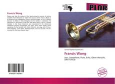 Francis Wong kitap kapağı