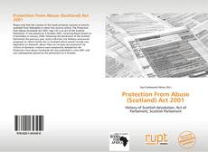 Copertina di Protection From Abuse (Scotland) Act 2001