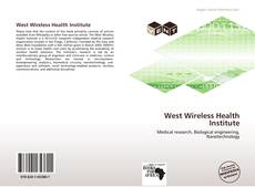 Buchcover von West Wireless Health Institute