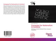 Buchcover von Campaign For Nationalism In Scotland