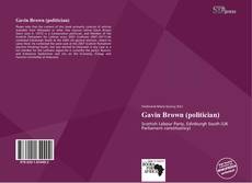 Bookcover of Gavin Brown (politician)