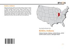 Capa do livro de Kirklin, Indiana 
