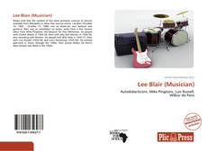 Capa do livro de Lee Blair (Musician) 