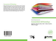 Capa do livro de Convention Of Kutahya 