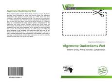 Bookcover of Algemene Ouderdoms Wet