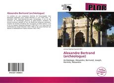 Capa do livro de Alexandre Bertrand (archéologue) 