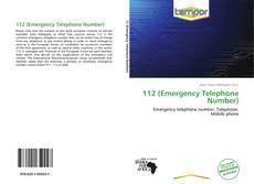Capa do livro de 112 (Emergency Telephone Number) 