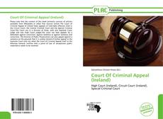 Capa do livro de Court Of Criminal Appeal (Ireland) 