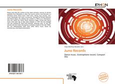 Portada del libro de Juno Records