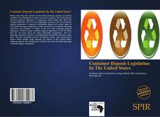 Buchcover von Container Deposit Legislation In The United States