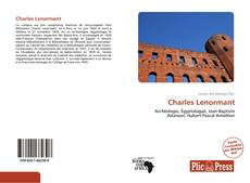 Capa do livro de Charles Lenormant 