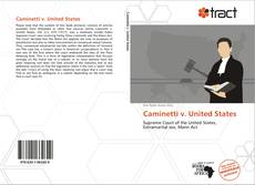 Bookcover of Caminetti v. United States