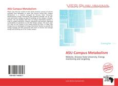 Borítókép a  ASU Campus Metabolism - hoz