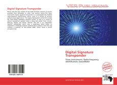 Couverture de Digital Signature Transponder