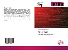 Capa do livro de Kaoss Pad 