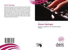 Steven Springer的封面