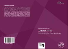 Portada del libro de Abdullah Mousa