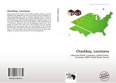 Capa do livro de Chackbay, Louisiana 