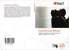 Bookcover of Common Law Offence
