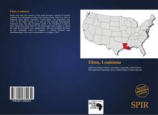 Capa do livro de Elton, Louisiana 