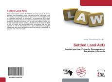 Обложка Settled Land Acts