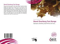 Capa do livro de Denel Overberg Test Range 