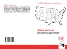 Capa do livro de Gilbert, Louisiana 