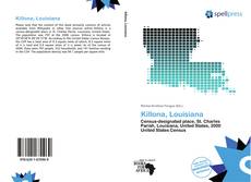 Killona, Louisiana kitap kapağı
