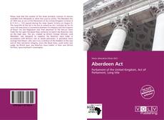 Portada del libro de Aberdeen Act