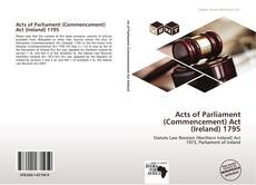 Обложка Acts of Parliament (Commencement) Act (Ireland) 1795