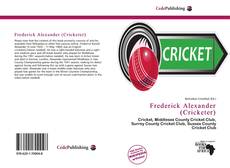 Couverture de Frederick Alexander (Cricketer)